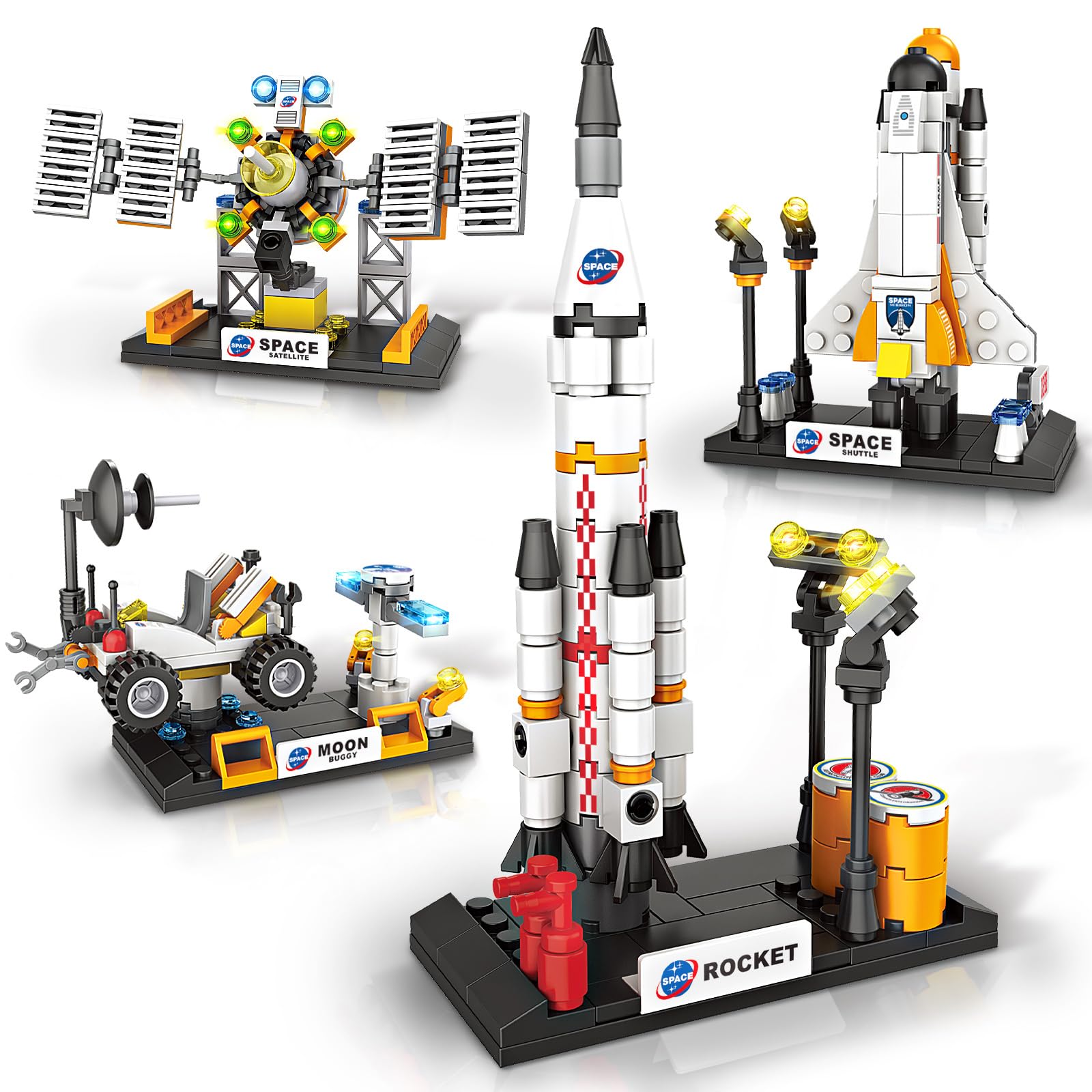 Amazon.co.jp: 宇宙探査シャトルおもちゃ レゴスペースに対応 宇宙船